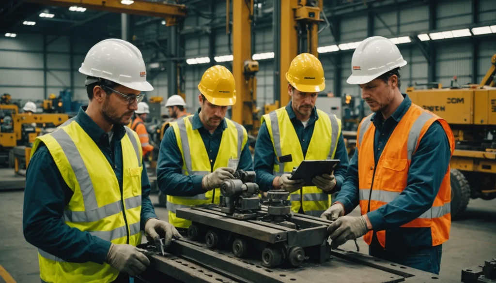 ouvriers non qualifiés de type industriel