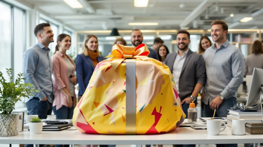 comment emballer un gros cadeau sans boîte