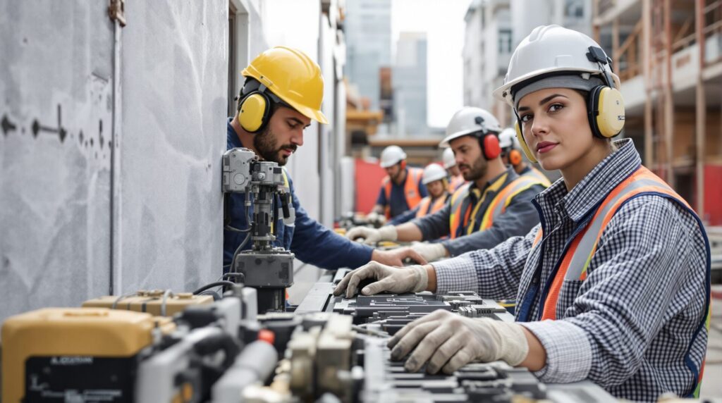 comment limiter les nuisances sonores sur un chantier