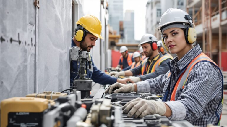 comment limiter les nuisances sonores sur un chantier